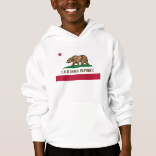Flagge von Kalifornien Hoodie