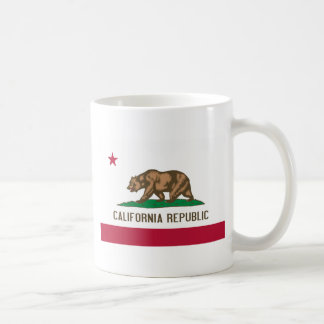 Flagge von Kalifornien Tasse