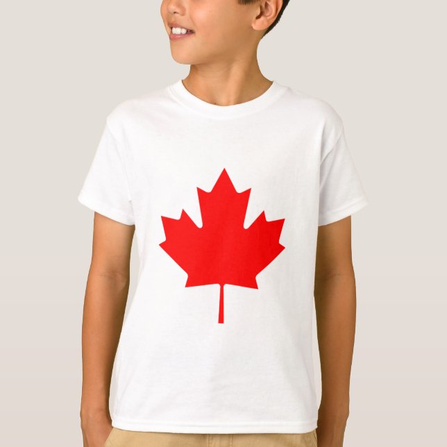 Flagge von Kanada - Drapeau DU Kanada T-Shirt (Vorderseite)