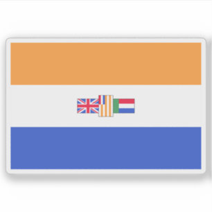 Flagge von KaNgwane, der Republik Südafrika Aufkleber