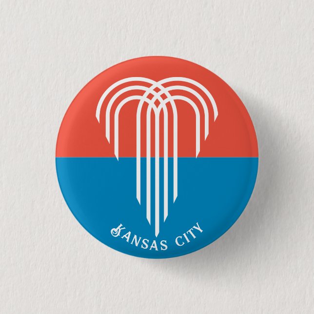 Flagge von Kansas City (2023), Missouri Button (Vorderseite)