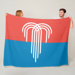 Flagge von Kansas City (Missouri) Fleecedecke