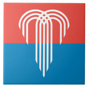 Flagge von Kansas City (Missouri) Fliese