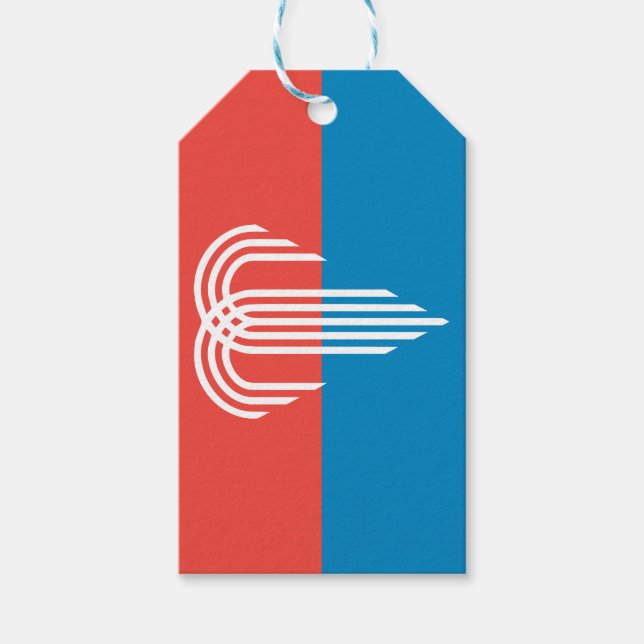 Flagge von Kansas City (Missouri) Geschenkanhänger (Vorderseite)