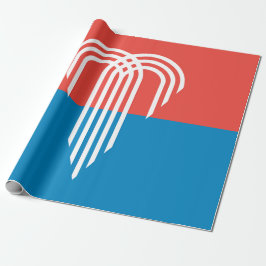 Flagge von Kansas City (Missouri) Geschenkpapier
