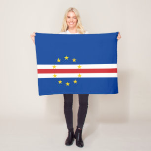 Flagge von Kap Verde Fleecedecke