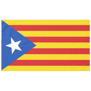Flagge von Katalonien Tischdecke