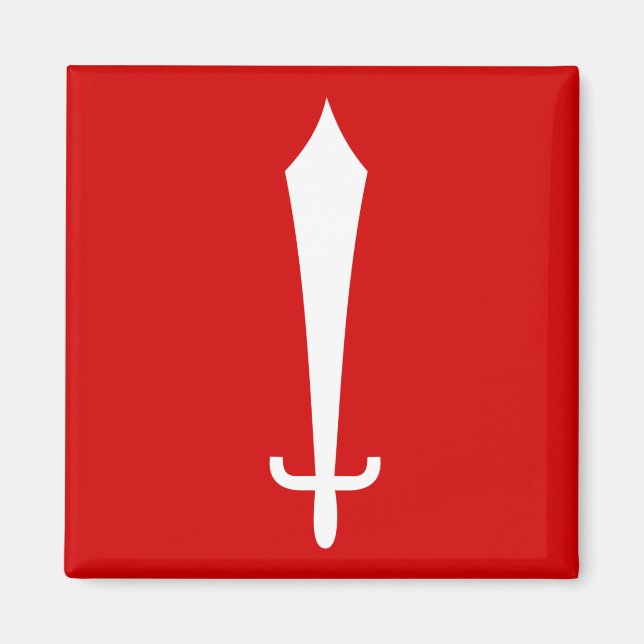 Flagge von Kathmandu, Nepal Magnet (Vorne)