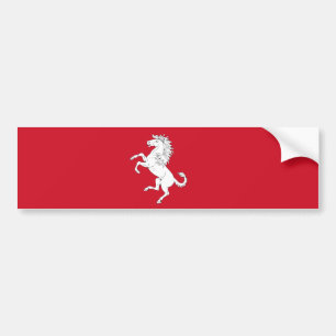 Flagge von Kent (Weißes Pferd) (Landkreis von Engl Autoaufkleber