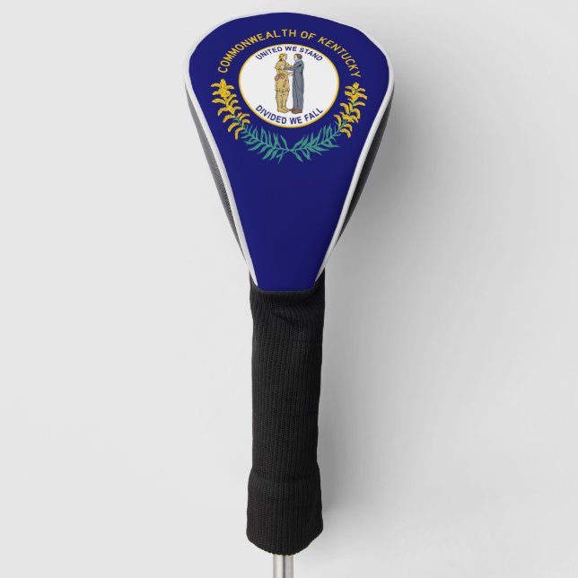 Flagge von Kentucky Golf Headcover (Vorderseite)