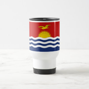 Flagge von Kiribati Reisebecher