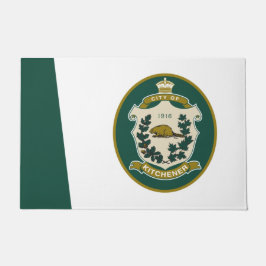 Flagge von Kitchener (Ontario, Kanada) Fußmatte