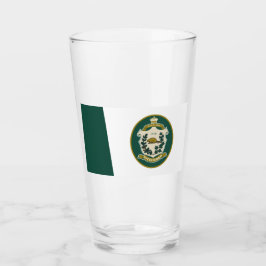 Flagge von Kitchener (Ontario, Kanada) Glas