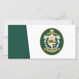 Flagge von Kitchener (Ontario, Kanada) Karte
