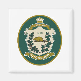 Flagge von Kitchener (Ontario, Kanada) Magnet