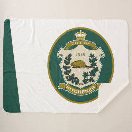 Flagge von Kitchener (Ontario, Kanada) Sherpadecke