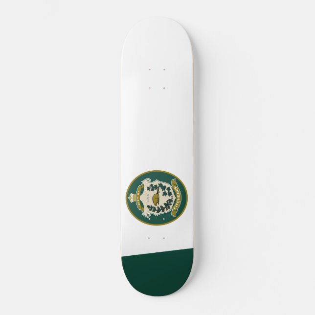 Flagge von Kitchener (Ontario, Kanada) Skateboard (Vorderseite)