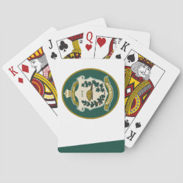 Flagge von Kitchener (Ontario, Kanada) Spielkarten