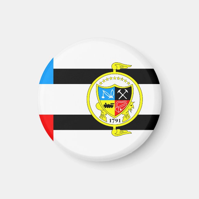 Flagge von Knoxville, Tennessee Magnet (Vorne)