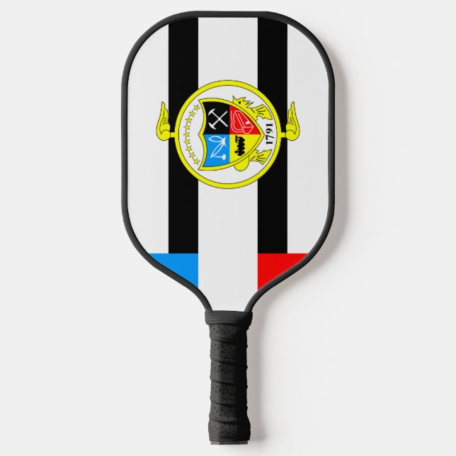 Flagge von Knoxville, Tennessee Pickleball Schläger (Vorderseite)