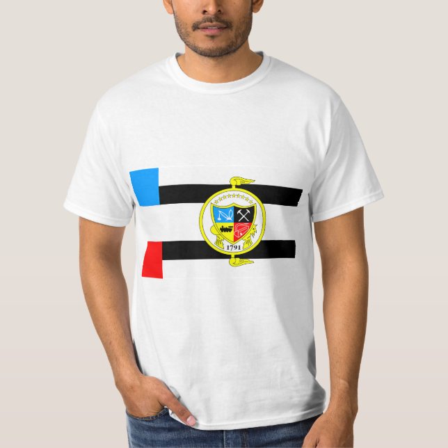 Flagge von Knoxville, Tennessee T-Shirt (Vorderseite)