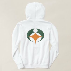 Flagge von Koga, Shiga, Japan Hoodie