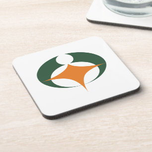 Flagge von Koga, Shiga, Japan Untersetzer