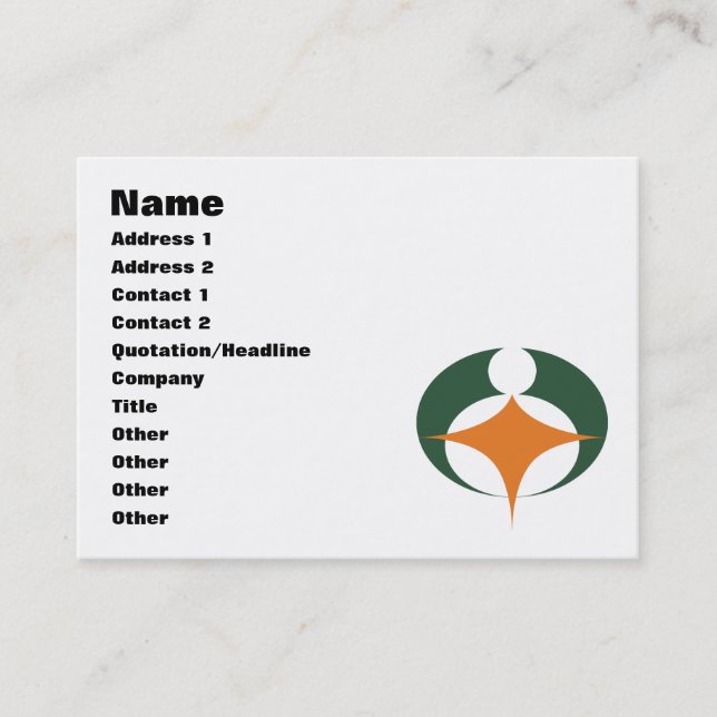 Flagge von Koga, Shiga, Japan Visitenkarte (Vorderseite)