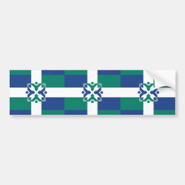 Flagge von Kolumbien (Missouri) Autoaufkleber