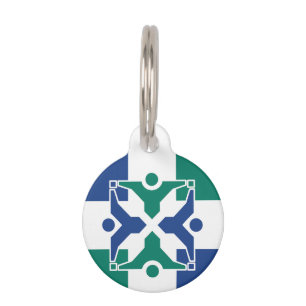 Flagge von Kolumbien, Missouri Haustiermarke