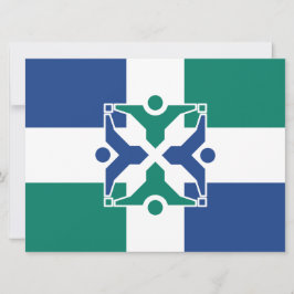 Flagge von Kolumbien (Missouri) Karte