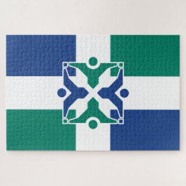 Flagge von Kolumbien (Missouri) Puzzle