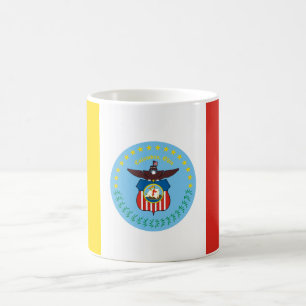 Flagge von Kolumbus, Ohio Kaffeetasse