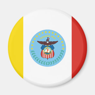 Flagge von Kolumbus, Ohio Magnet