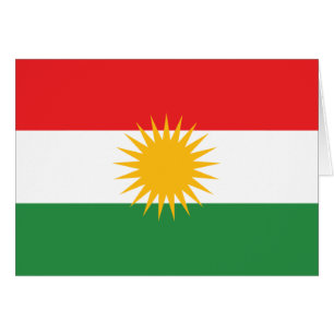 Flagge von Kurdistan