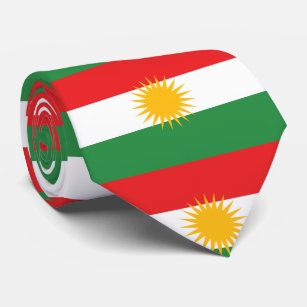 Flagge von Kurdistan (Alay Kurdistan oder Alaya Krawatte
