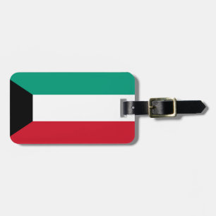 Flagge von Kuwait Easy ID Personal Gepäckanhänger