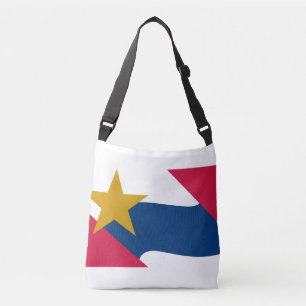 Flagge von Lafayette, Indiana Tragetaschen Mit Langen Trägern