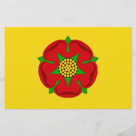 Flagge von Lancashire Briefpapier