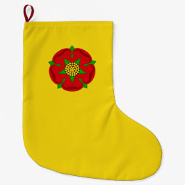 Flagge von Lancashire Großer Weihnachtsstrumpf