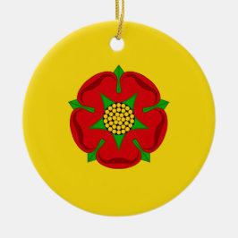 Flagge von Lancashire Keramik Ornament