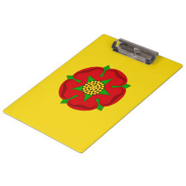 Flagge von Lancashire Klemmbrett