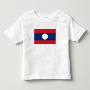 Flagge von Laos Kleinkind T-shirt