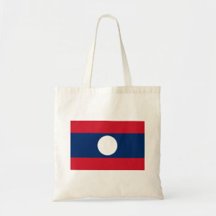 Flagge von Laos Tragetasche