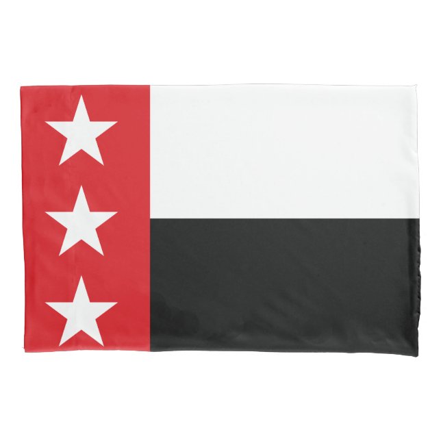 Flagge von Laredo (Texas) Kissenbezug (Vorderseite-Links)