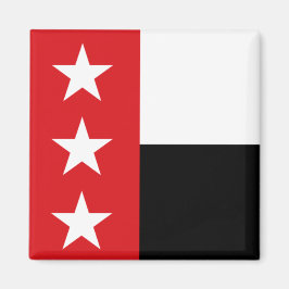 Flagge von Laredo (Texas) Magnet