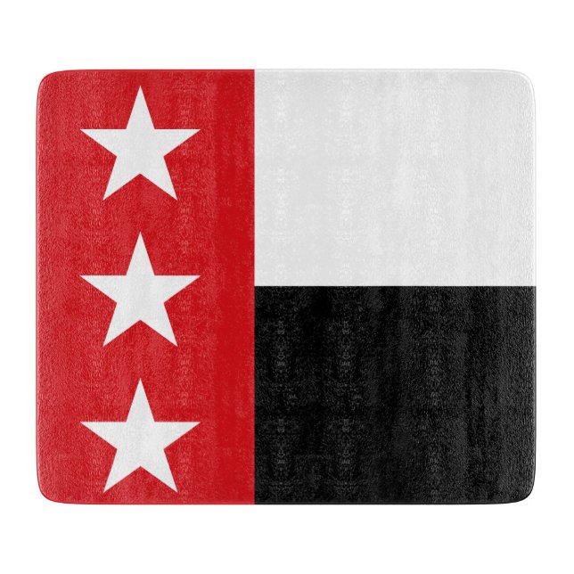 Flagge von Laredo (Texas) Schneidebrett (Vorderseite)