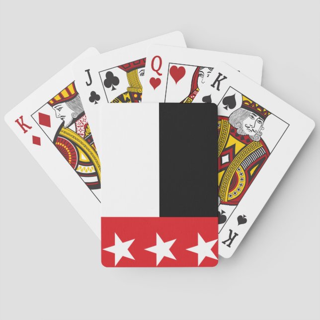 Flagge von Laredo (Texas) Spielkarten (Rückseite)