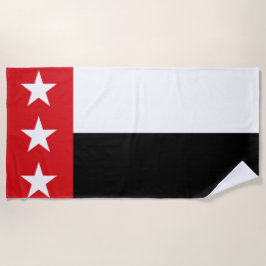 Flagge von Laredo (Texas) Strandtuch