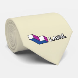 Flagge von Laval (Quebec, Kanada) Krawatte